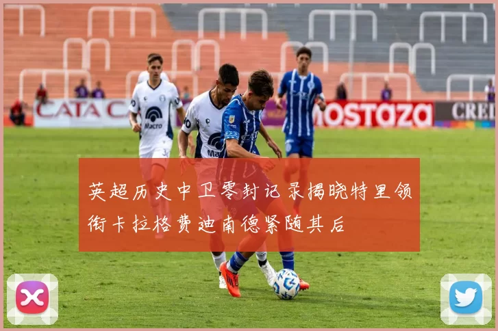 英超历史中卫零封记录揭晓特里领衔卡拉格费迪南德紧随其后